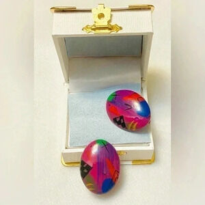 😇Very old vintage clip  earrings 😇